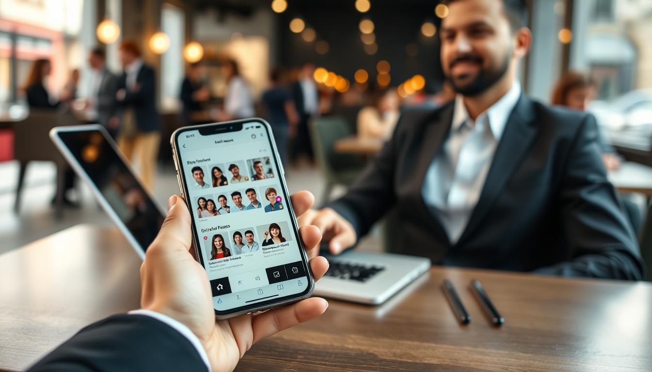 Dating app for busy professionals
